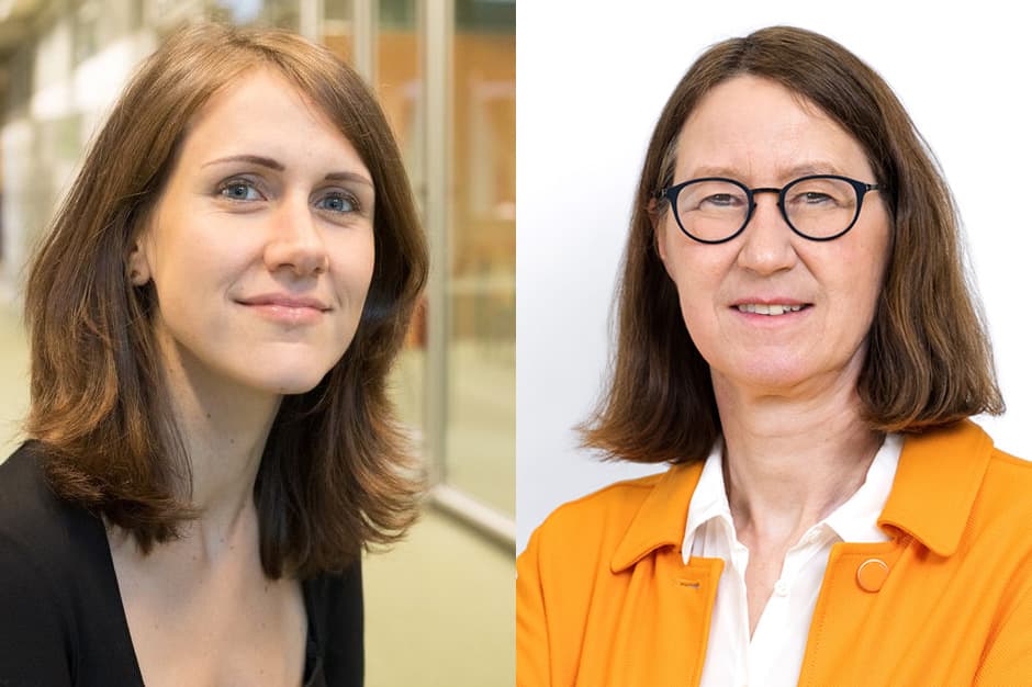 Portraits of Prof. Dr. Ulrike Cress and Prof. Dr. Carolin Führer