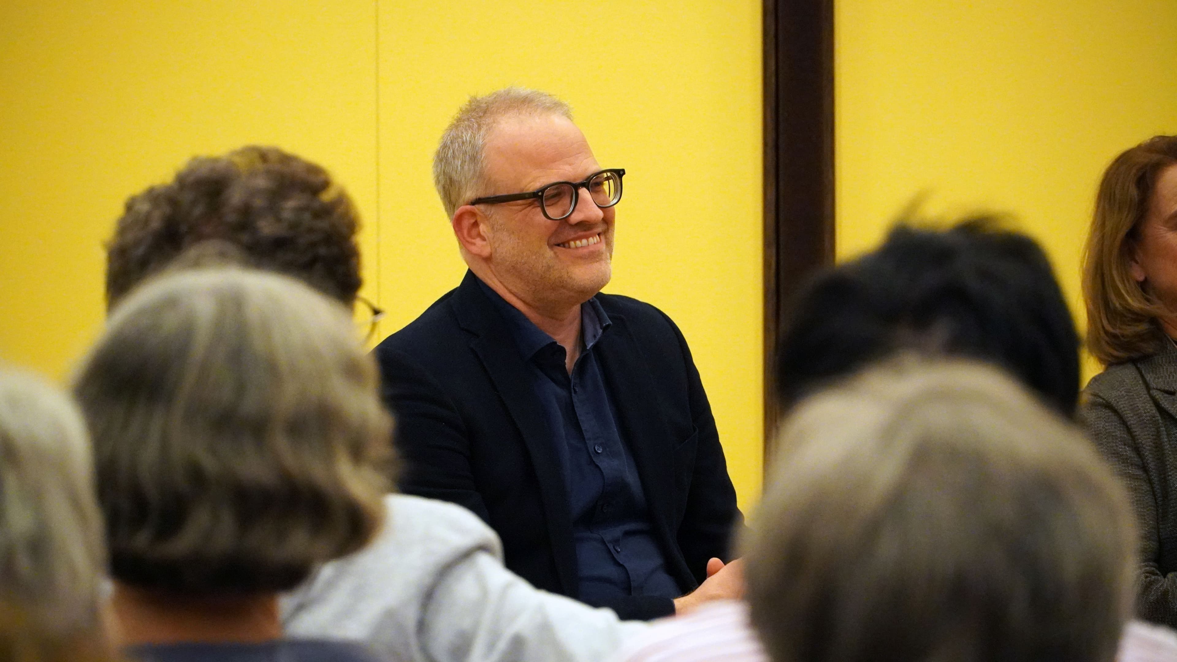 Martin Wendte on stage at the Cannstatter Forum