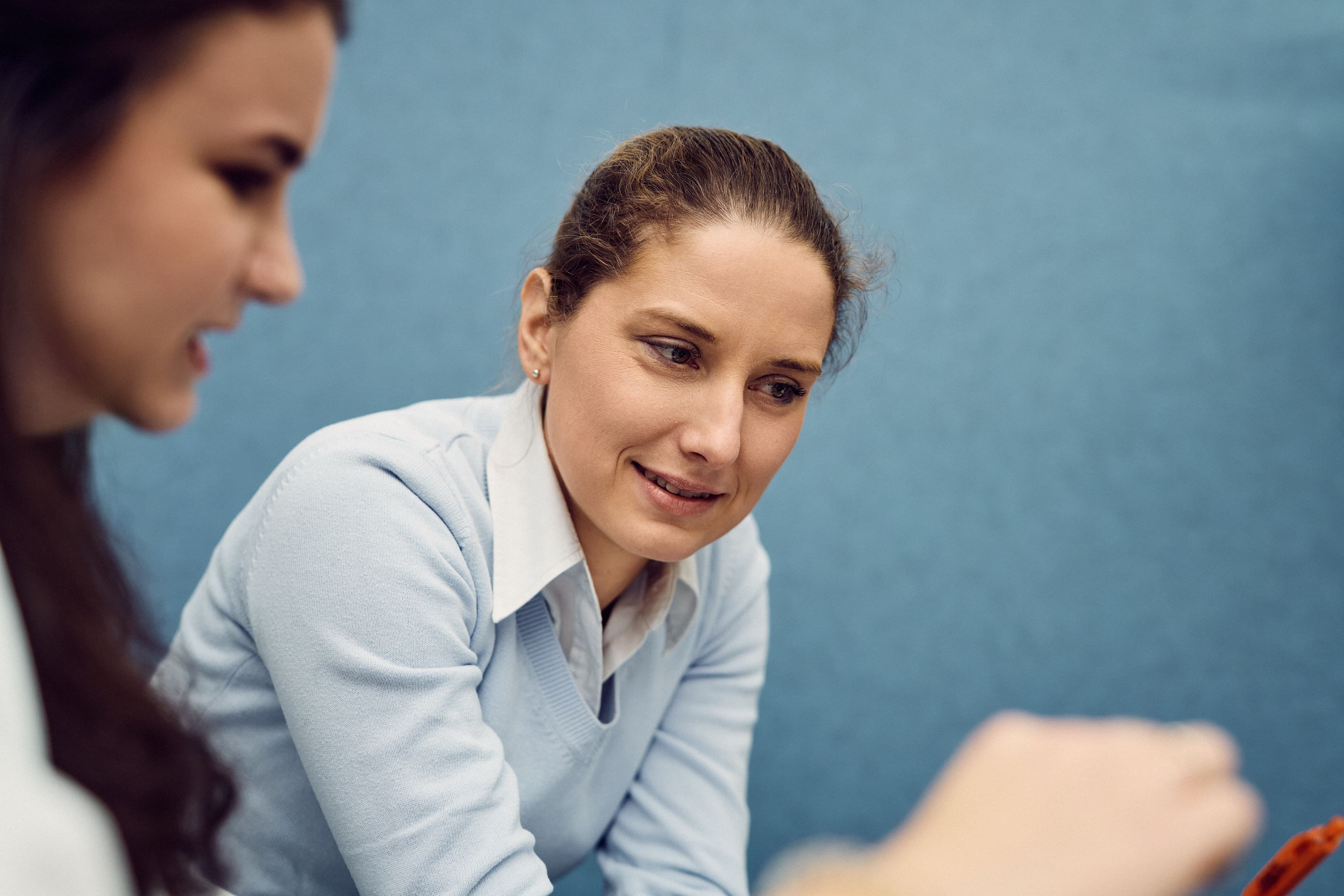 IWM employees in dialogue