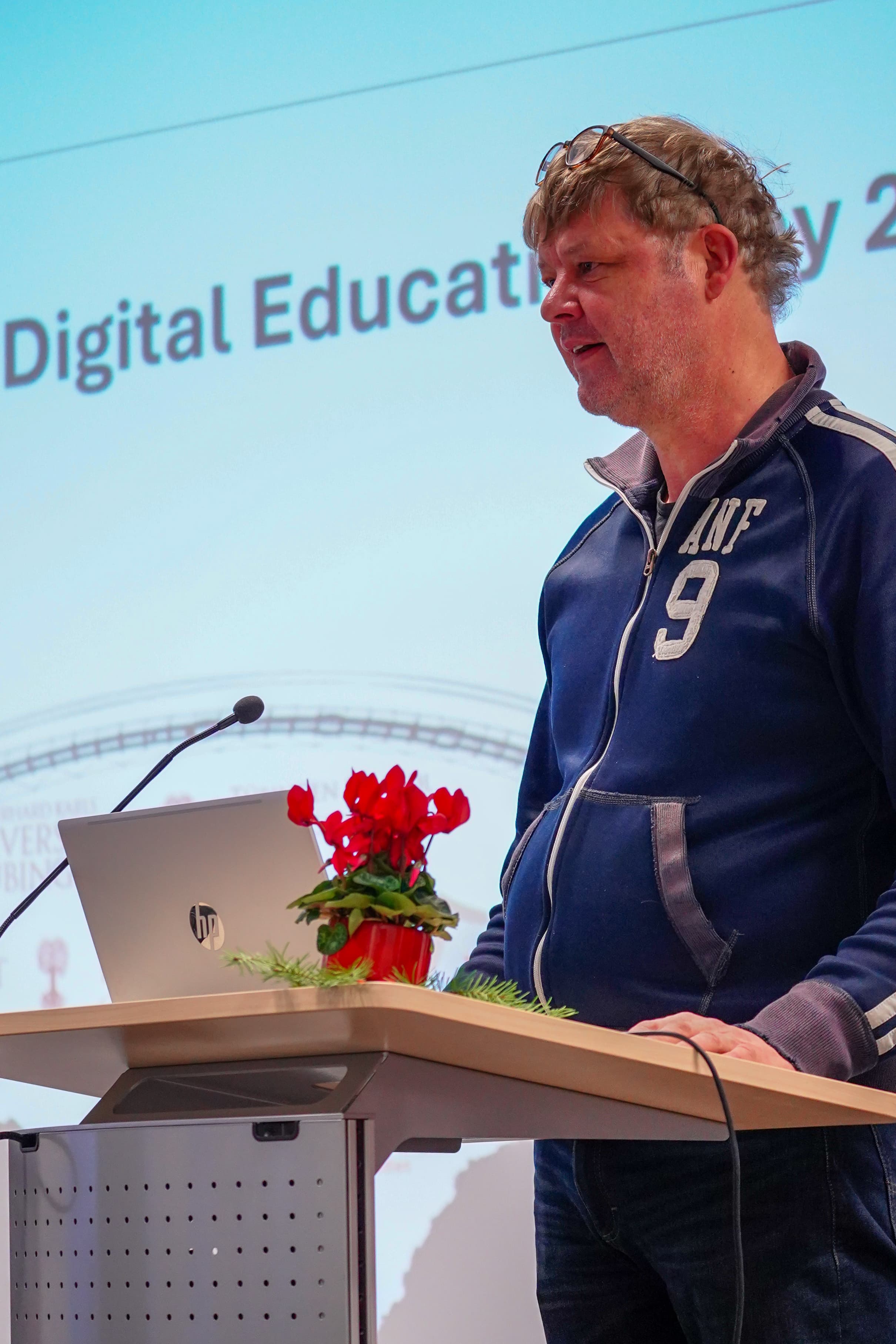 Peter Gerjets at Digital Education Day 2025 at the IWM in Tübingen